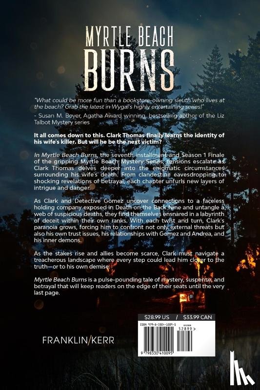 Wygal, Caleb - Myrtle Beach Burns - Large Print Edition