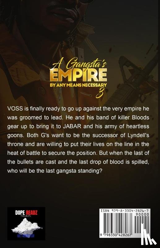Adams, Tranay - A Gangsta's Empire 3