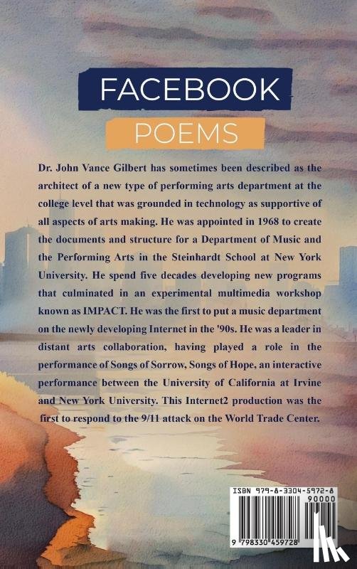 Vance Gilbert, John - FACEBOOK POEMS