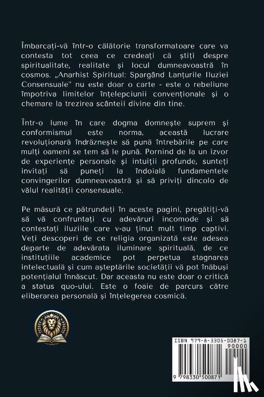 Desmarques, Dan - Anarhist Spiritual