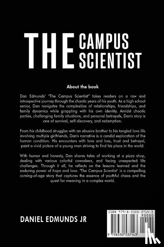 Edmunds Jr, Daniel - The Campus Scientist