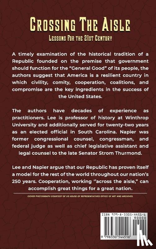 Lee, J. Edward, Napier, John L. - CROSSING THE AISLE