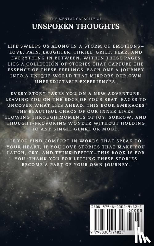 Elise, Lorraine - The Mental Capacity Of Unspoken Thoughts