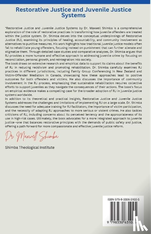 Shimba - Restorative Justice and Juvenile Justice Systems