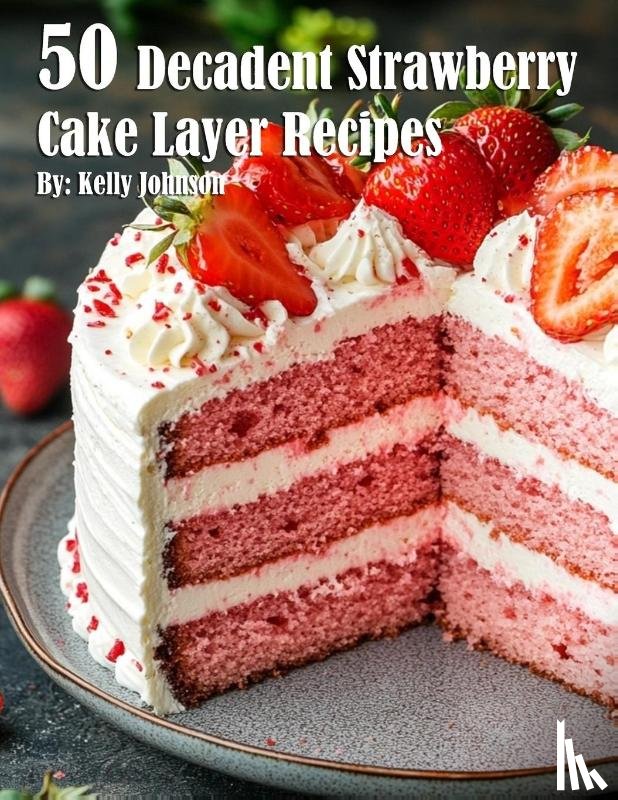 Johnson, Kelly - 50 Decadent Layer Strawberry Cake Recipes