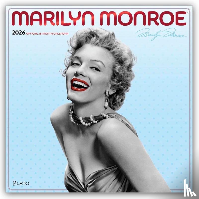 Publishers, Browntrout - Marilyn Monroe 2026 Square Plato Foil Calendar