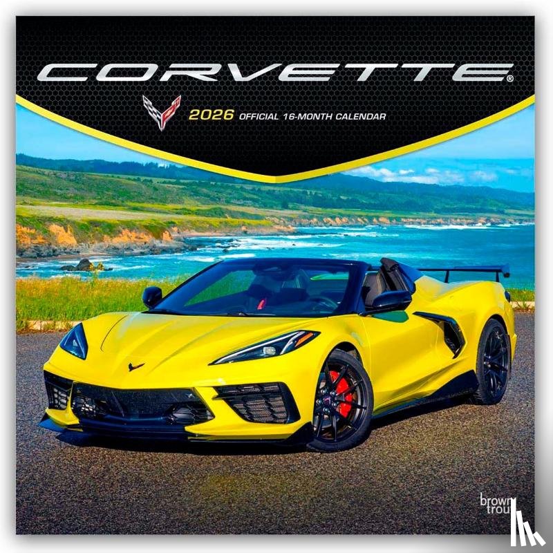 Publishers, Browntrout - Corvette - Chevrolet Corvette 2026 - 16-Monatskalender
