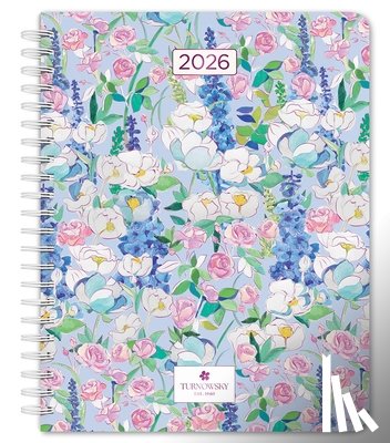 Browntrout - House of Turnowsky Official 2026 6 X 7.75 Inch Weekly Desk Planner Foil Stamped Cover