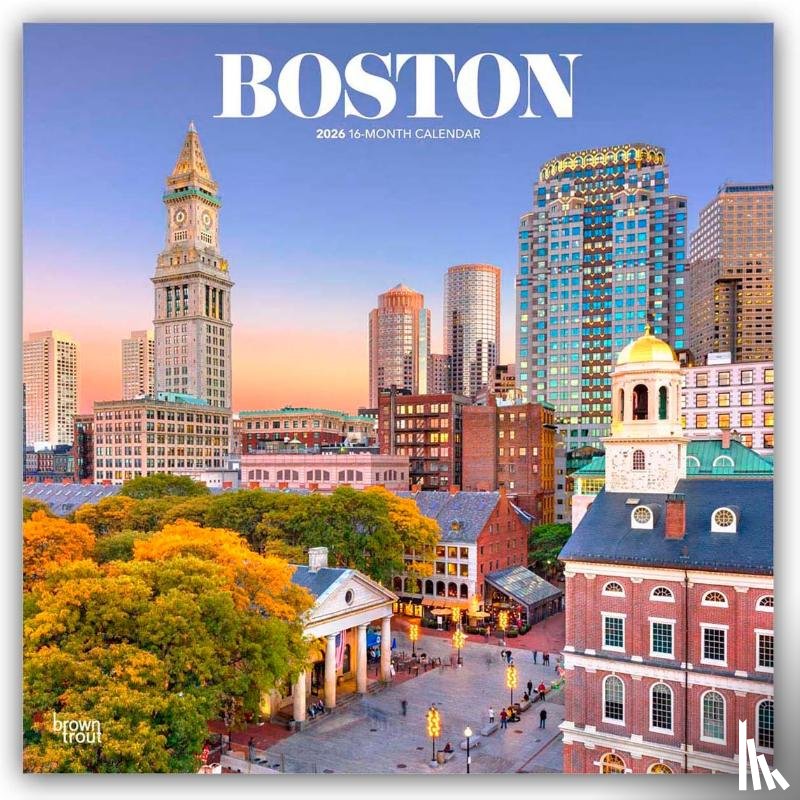 Publishers, Browntrout - Boston 2026 - 16-Monatskalender