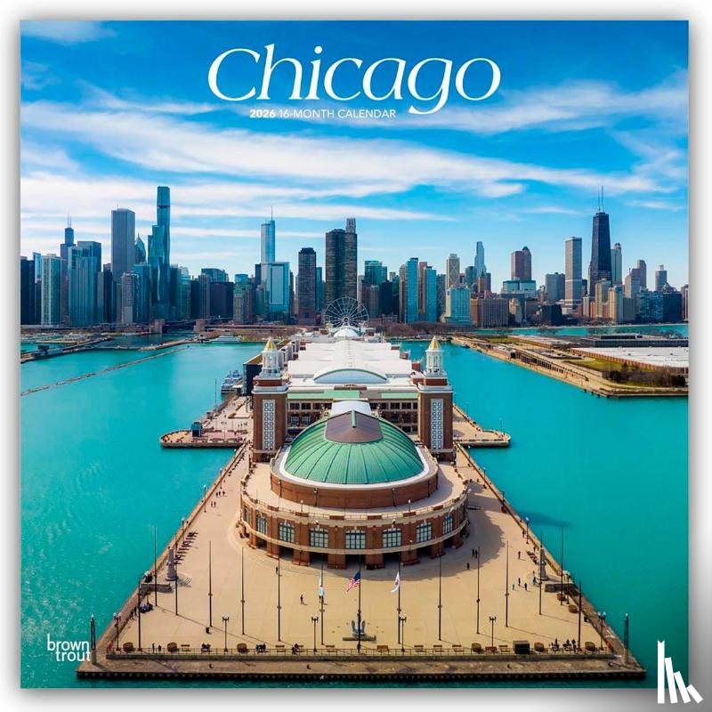 Publishers, Browntrout - Chicago 2026 - 16-Monatskalender