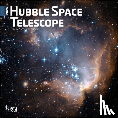 Browntrout - Hubble Space Telescope 2026 Mini 7x7 Calendar