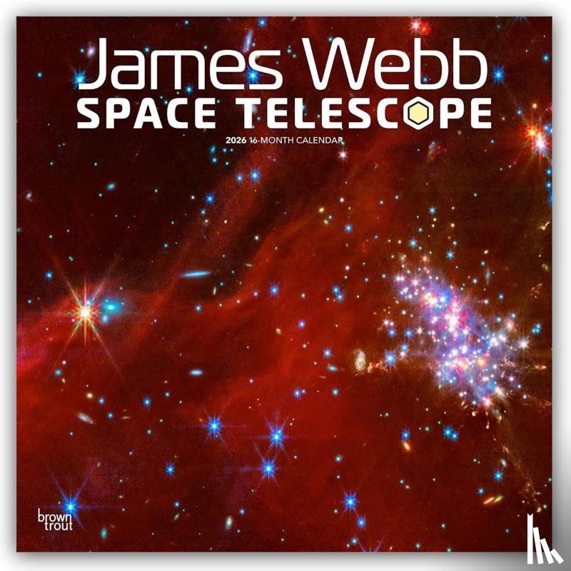 Publishers, Browntrout - James Webb Space Telescope 2026 Square Flap Calendar