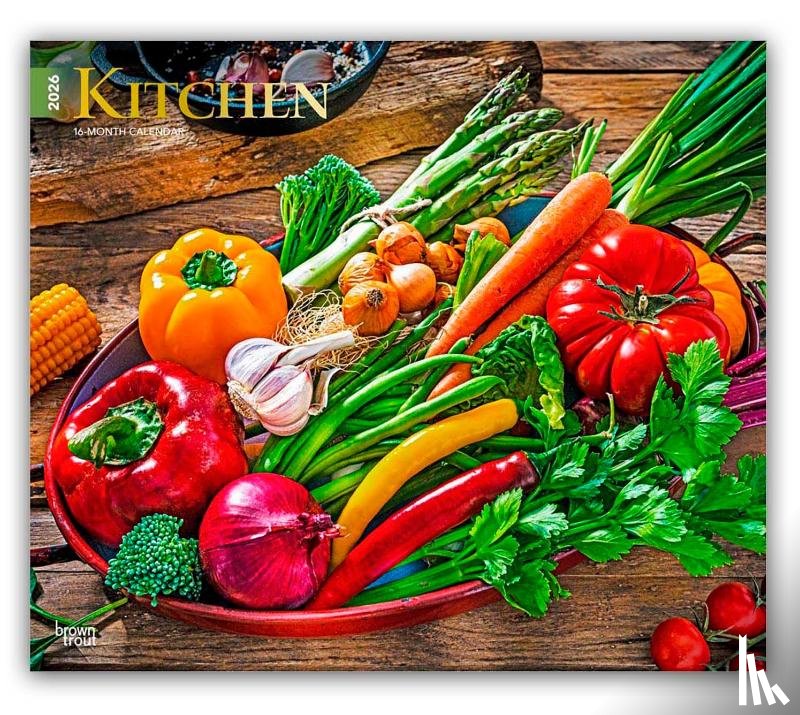 Publishers, Browntrout - Kitchen - Küchenkalender 2026 - 16-Monatskalender im Deluxe-Format