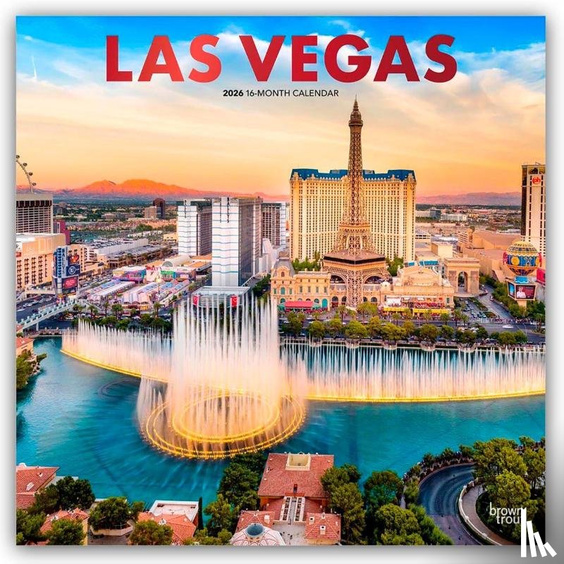 Publishers, Browntrout - Las Vegas 2026 - 16-Monatskalender