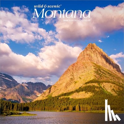 Browntrout - Montana Wild & Scenic 2026 12 X 24 Inch (Hanging) Monthly Square Wall Calendar Plastic-Free