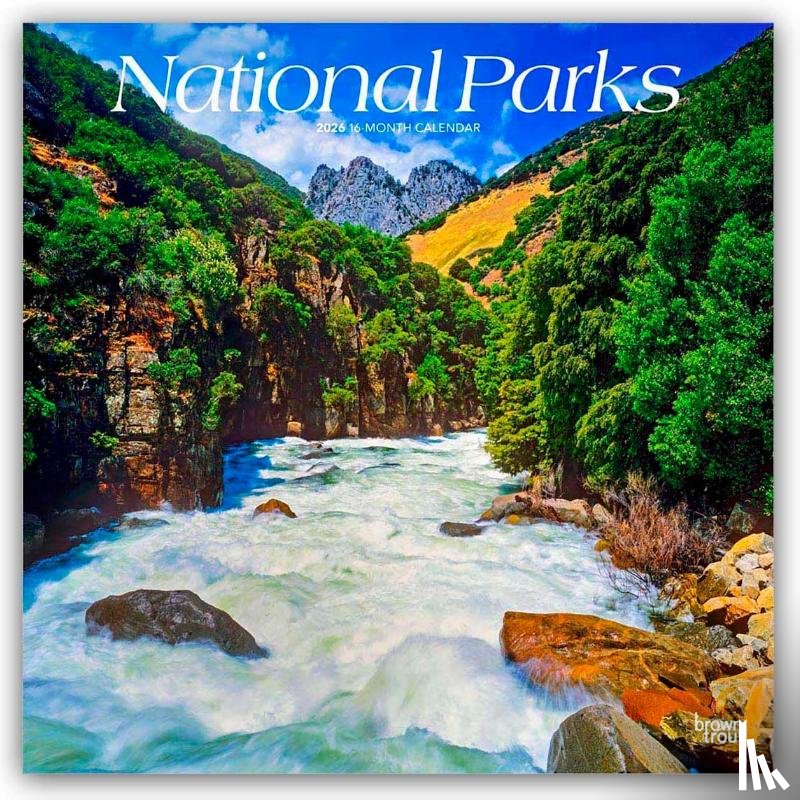 Publishers, Browntrout - National Parks 2026 - 16-Monatskalender