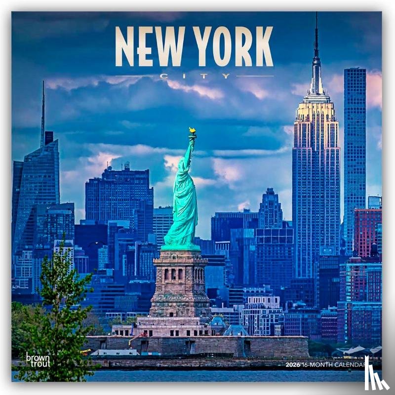 Publishers, Browntrout - New York 2026 - 16-Monatskalender