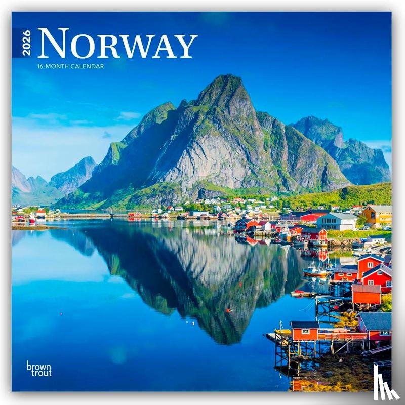 Publishers, Browntrout - Norway - Norwegen 2026 - 16-Monatskalender