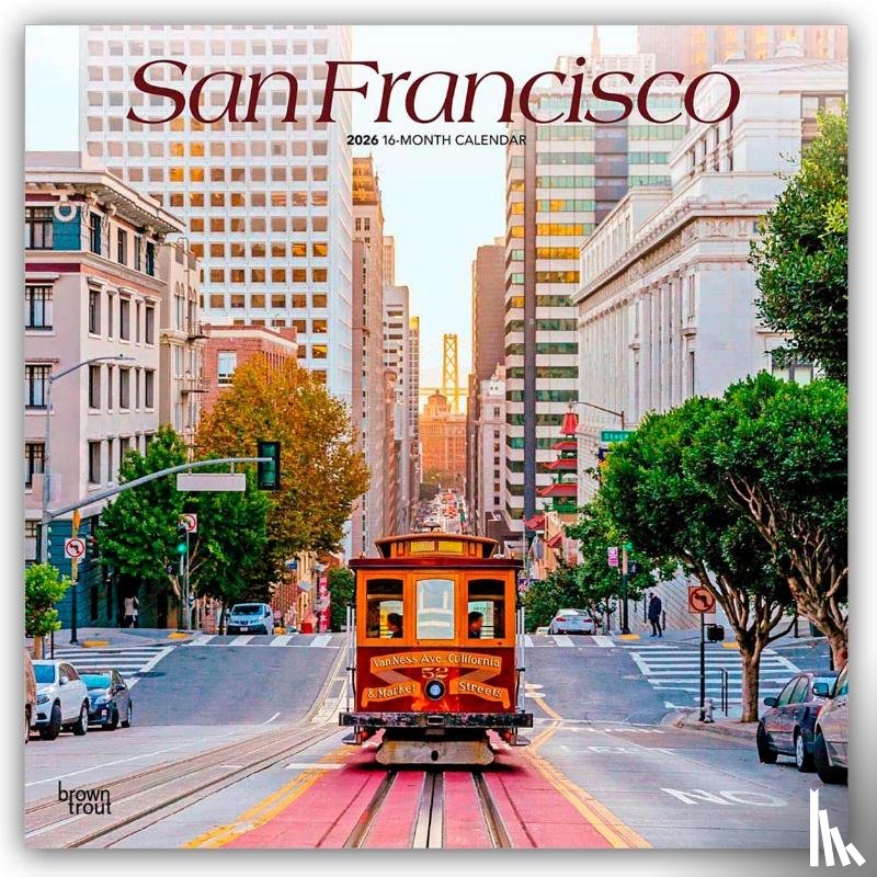 Publishers, Browntrout - San Francisco 2026 - 16-Monatskalender