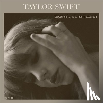 Plato - Taylor Swift Official 2026 12 X 24 Inch (Hanging) Monthly Square Wall Calendar