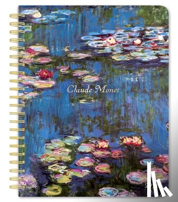 Browntrout - Claude Monet 2026 6 X 7.75 Inch Weekly Desk Planner Foil Stamped Cover