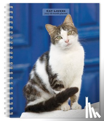 Browntrout - Cat Lovers 2027 6 X 7.75 Inch Spiral-Bound Wire-O Weekly Engagement Planner Calendar New Full-Color Image Every Week