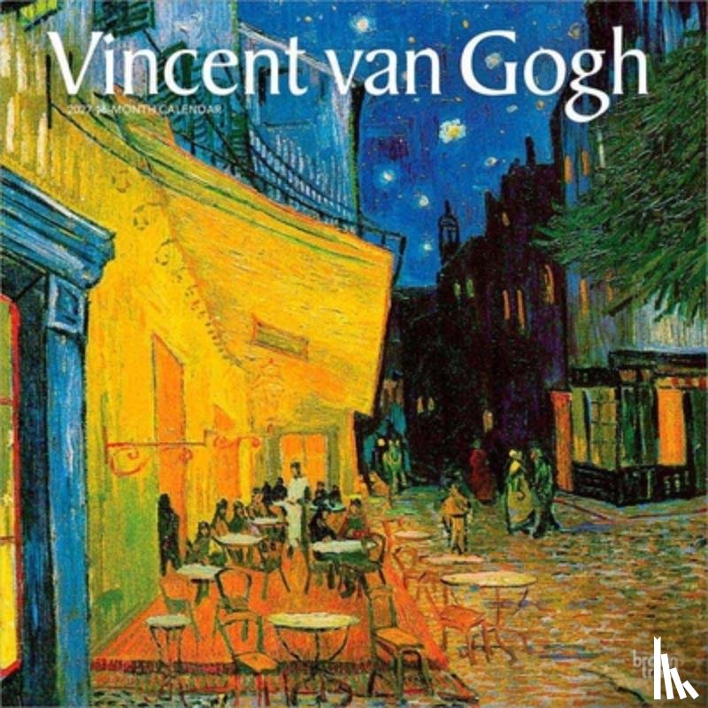 Browntrout - Vincent Van Gogh 2027 12 X 24 Inch (Hanging) Monthly Square Wall Calendar Plastic-Free