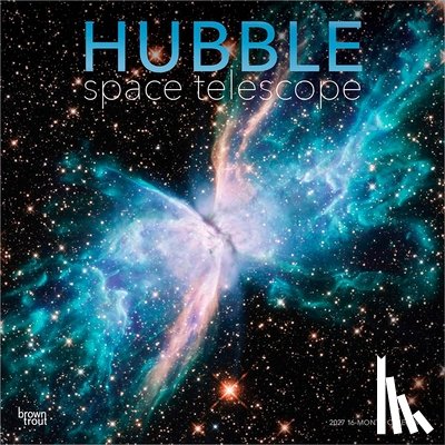 Publishers, Browntrout - Hubble Space Telescope - Hubble Weltraumteleskop 2027 - 16-Monatskalender