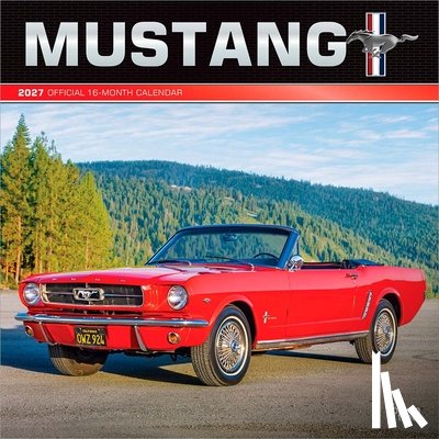 Publishers, Browntrout - Ford Mustang 2027 Square Flap FOIL