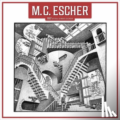 Publishers, Browntrout - M.C. Escher 2027 Square Flap