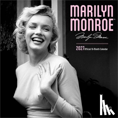 Browntrout - Marilyn Monroe Official 2027 7 X 14 Inch (Hanging) Monthly Mini Wall Calendar