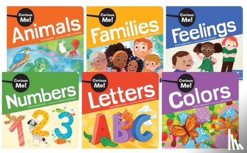 Multiple Authors - Curious Me!(tm) Board Books Complete Series 6-Book Set