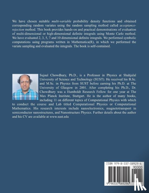 Chowdhury, Sujaul - Acceptance-Rejection Sampling and Multi-dimensional Monte Carlo Integrations Utilizing Mathematica®