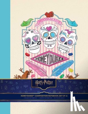 Insight Editions - Harry Potter: Honeydukes Composition Notebook Set (Set of 2)