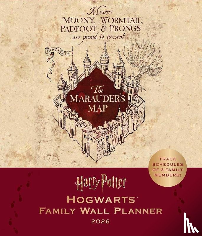 Insight Editions - 2026 Harry Potter: Hogwarts Family Wall Planner