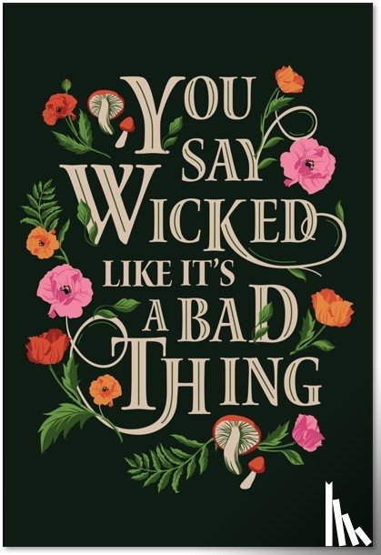 Insight Editions - Wicked Embroidered Journal