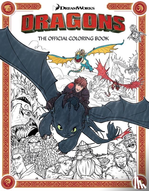 Editions, Insight - DreamWorks Dragons: The Official Coloring Book