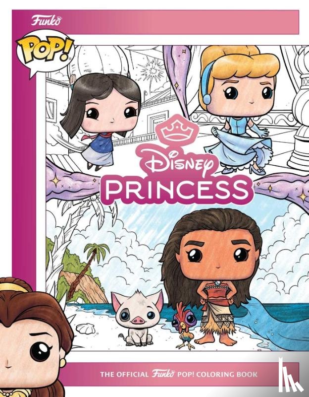  - Disney Princess Official Funko POP! Coloring Book