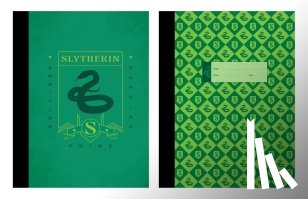 Insight Editions - Harry Potter: Slytherin Composition Notebook Set (Set of 2)