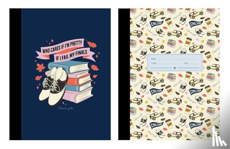 Insight Editions - Gilmore Girls Composition Notebook Set (Set of 2)