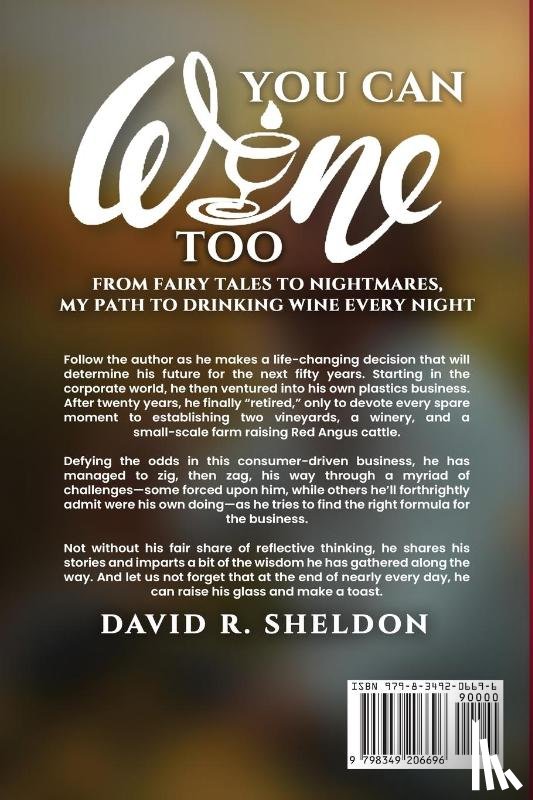 Sheldon, David R. - You Can Wine Too