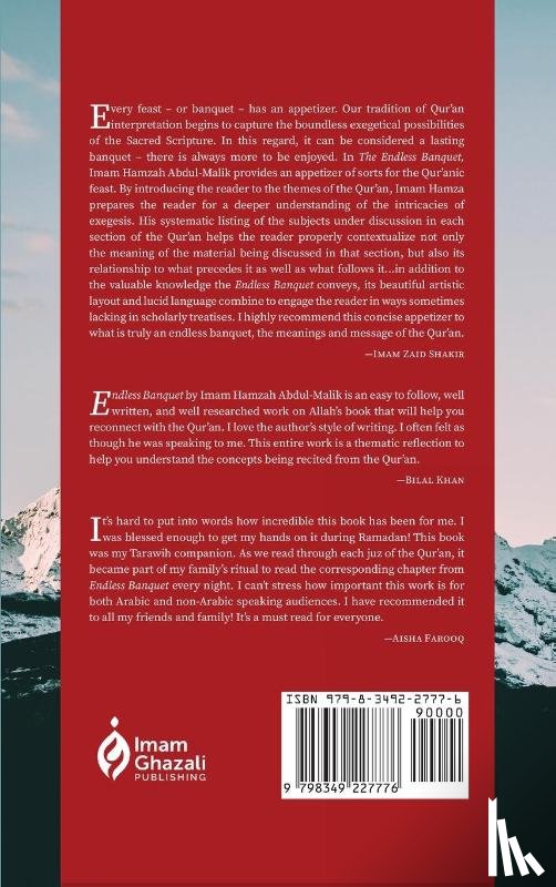 Abdul-Malik, Hamzah - The Endless Banquet (Volume III) (HB)