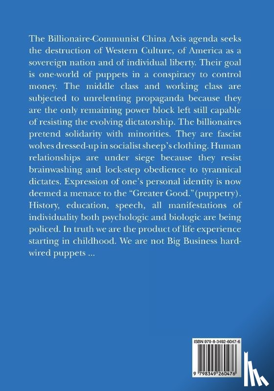 Vasu, Ronald - Billionaire Puppet-masters