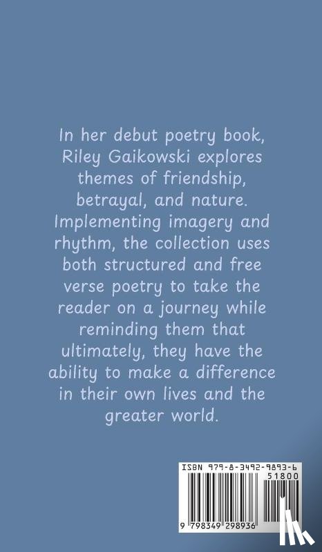 Gaikowski, Riley - The Poet's Preamble