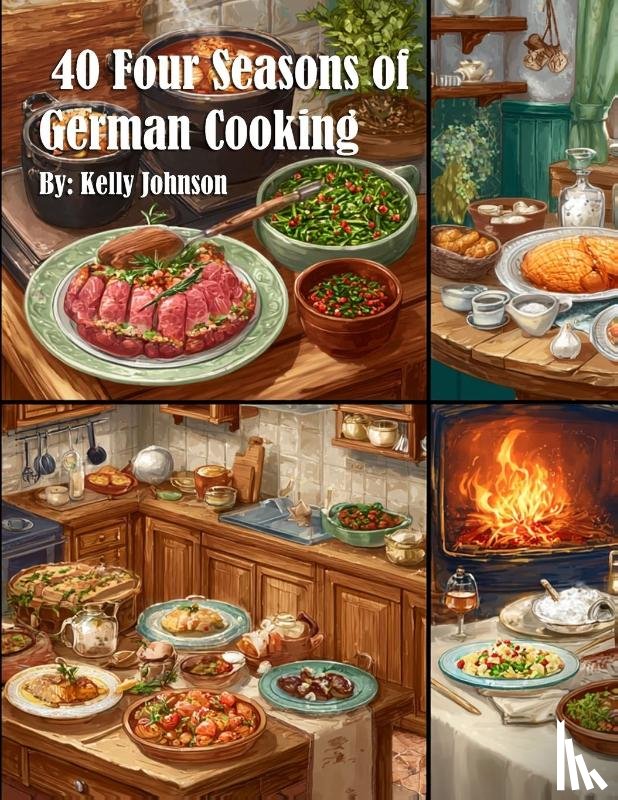 Johnson, Kelly - 40 Four Seasons of German Cooking