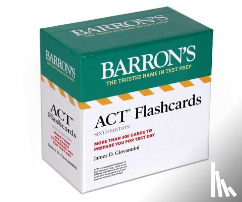 Giovannini, James D. - ACT Flashcards, Sixth Edition: Up-to-Date Review (2026)