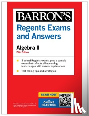 Rubinstein, Gary Michael - Regents Exams and Answers: Algebra II, Fifth Edition (Barron's New York Regents)