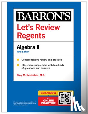 Rubenstein, Gary M. - Let's Review Regents: Algebra II, Fifth Edition (Barron's New York Regents)
