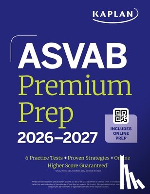 Kaplan Test Prep - ASVAB Premium Prep 2026-2027