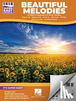  - Beautiful Melodies - Super Easy Songbook: 46 Simple Arrangem
